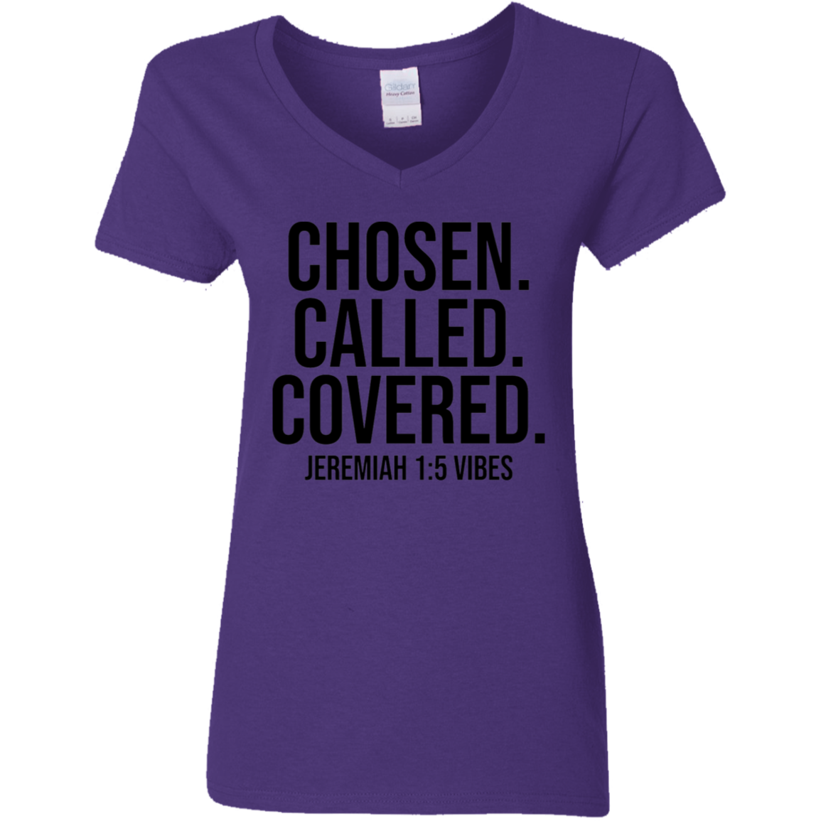 Chosen Called Covered V-Neck Tee