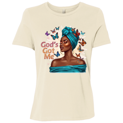 God's Got Me Ladies Relaxed Jersey Short-Sleeve T-Shirt