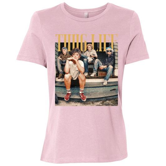 Thug Life Ladies Relaxed Jersey Short-Sleeve T-Shirt