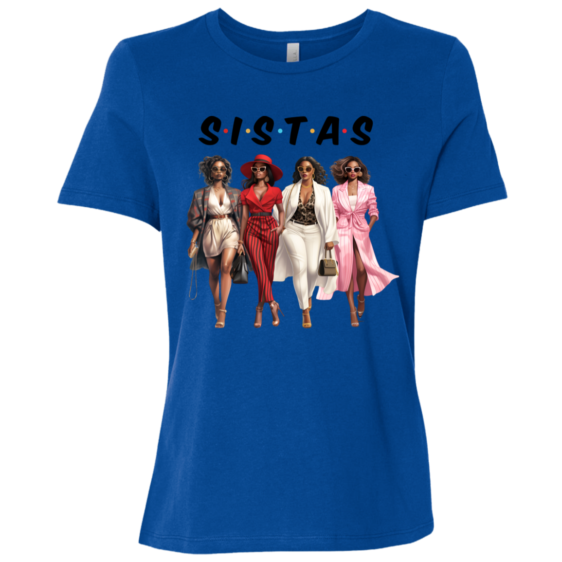 Sistas Ladies Relaxed Short-Sleeve T-Shirt