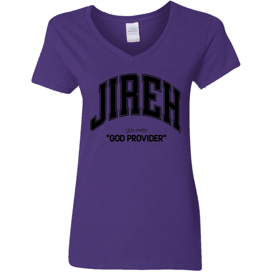 Jireh Ladies' V-Neck T-Shirt
