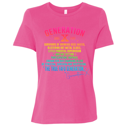 Generation X Ladies' Relaxed Graphic Tee