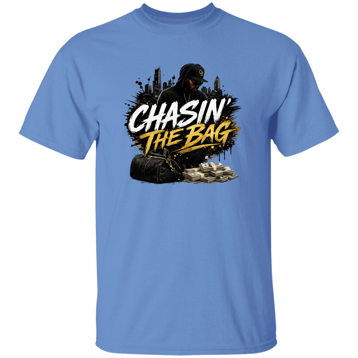 Chasin' The Bag Men's 5.3 oz. Heavyweight T-Shirt