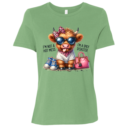 I'm Not a Hot Mess, I'm a Spicy Disaster | Women's Relaxed Fit Tee