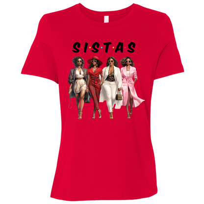 Sistas Ladies Relaxed Short-Sleeve T-Shirt