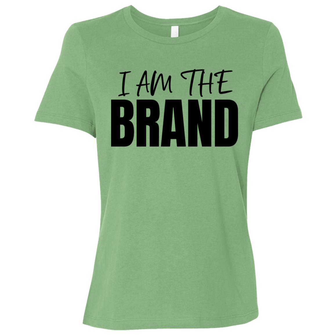 I Am The Brand Ladies Relaxed Jersey Short-Sleeve T-Shirt