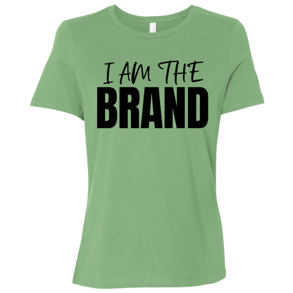 I Am The Brand Ladies Relaxed Jersey Short-Sleeve T-Shirt