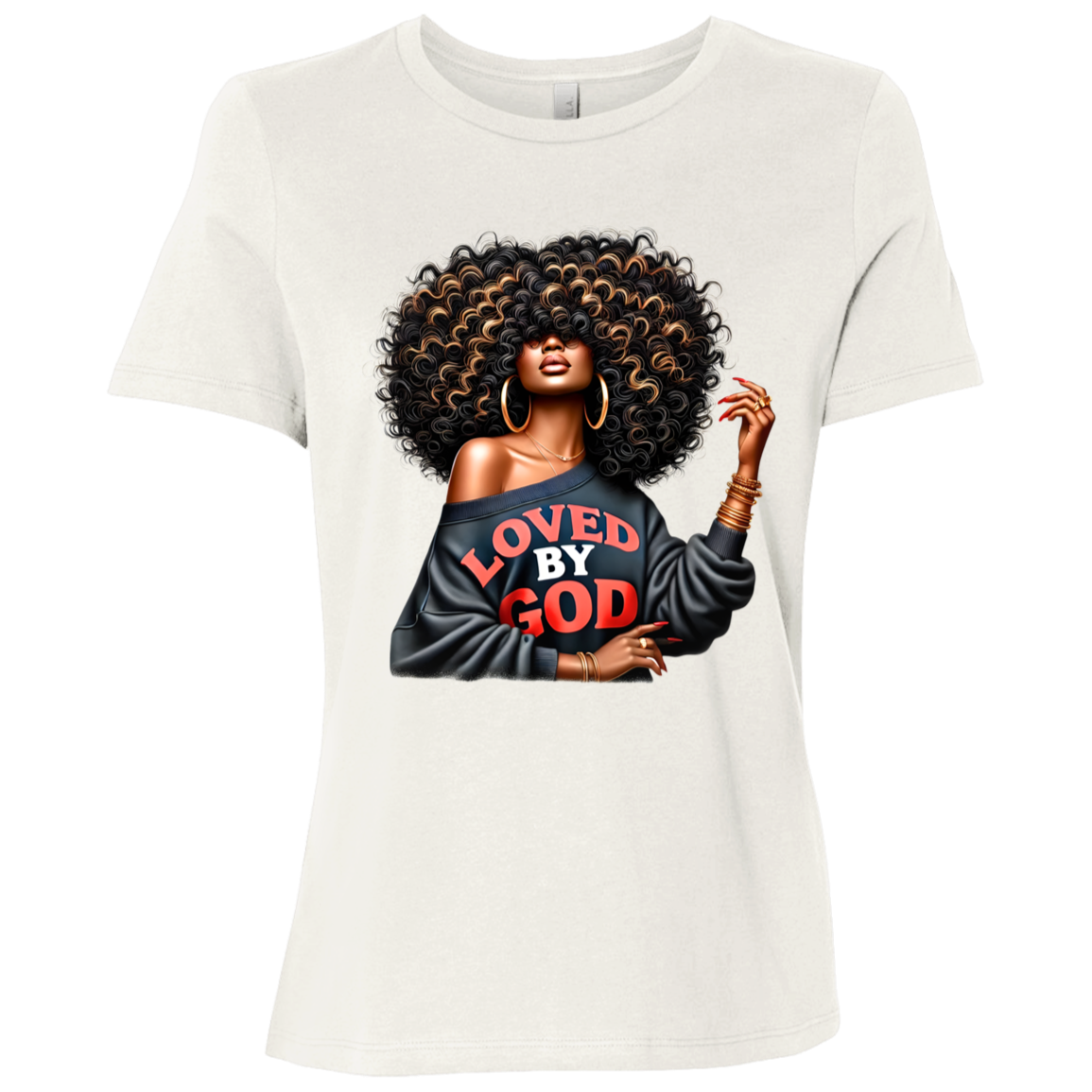 Loved by God Relaxed Jersey Short-Sleeve T-Shirt