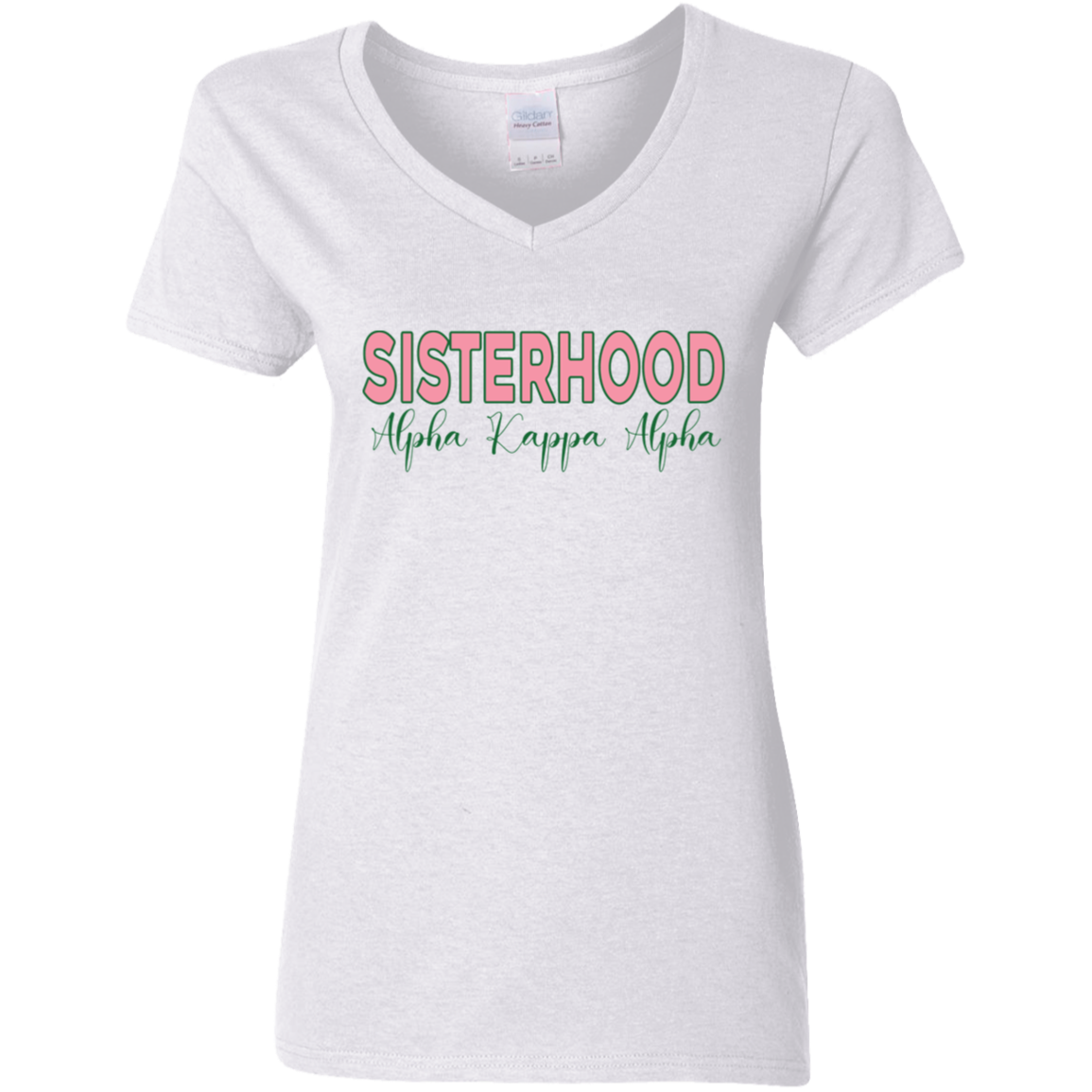 Sisterhood Ladies' 5.3 oz. V-Neck T-Shirt
