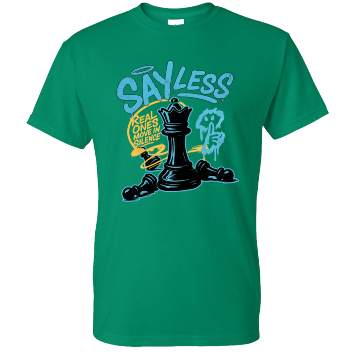 Say Less Men's DryBlend Short Sleeve Tee