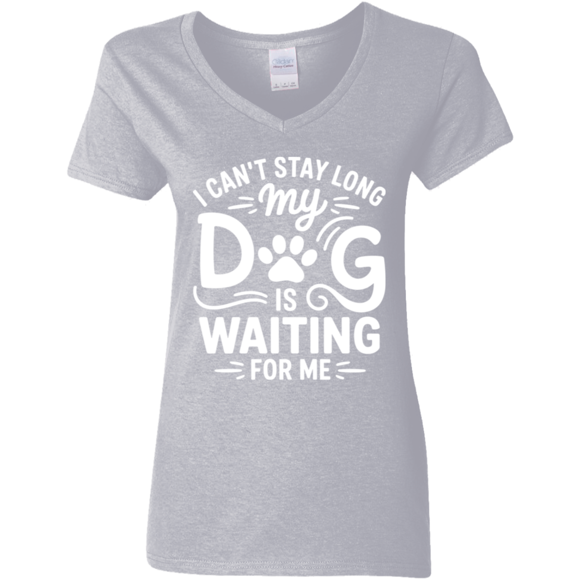 Gildan Ladies' 5.3 oz. V-Neck T-Shirt