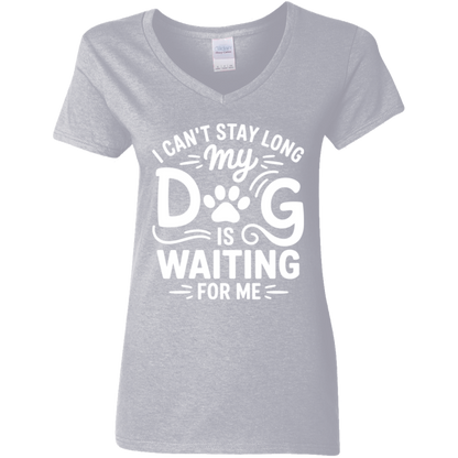 Gildan Ladies' 5.3 oz. V-Neck T-Shirt