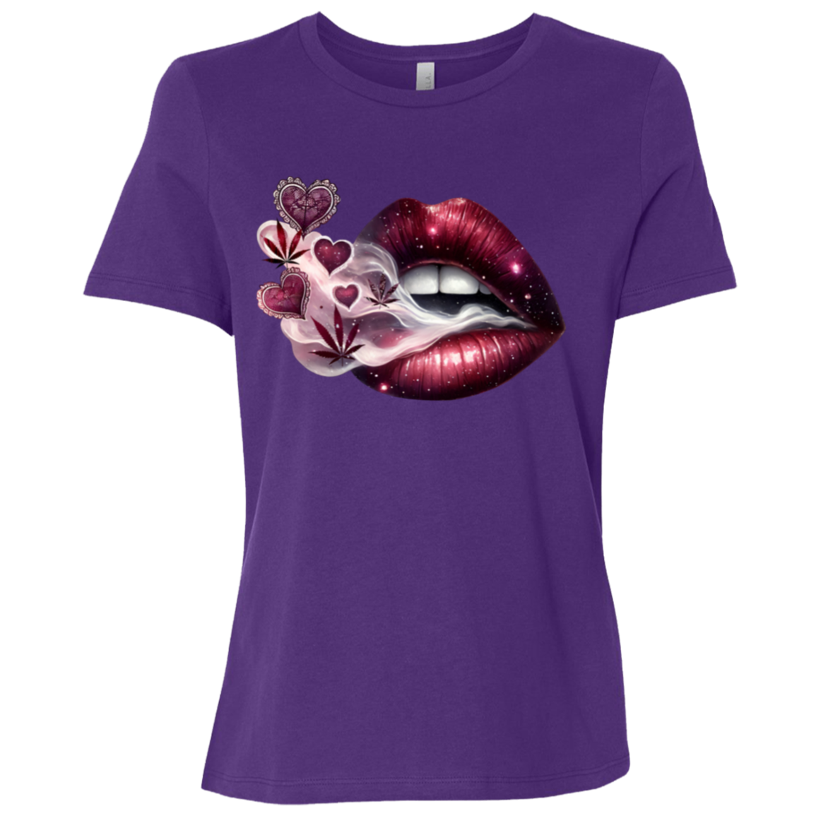 Cannabis Ladies' Relaxed Graphic Tee