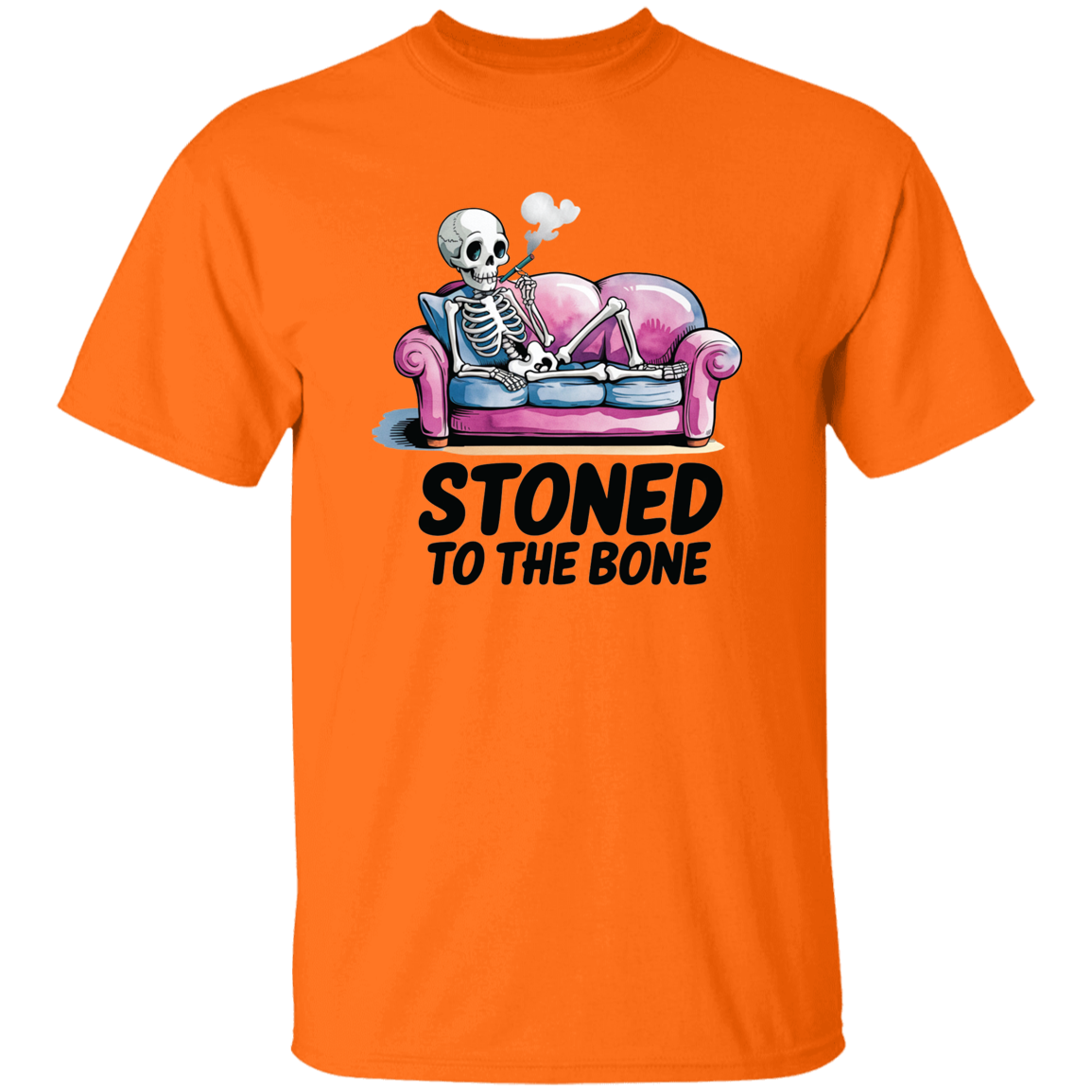 Stoned To The Bone Men's Heavyweight Graphic Tee
