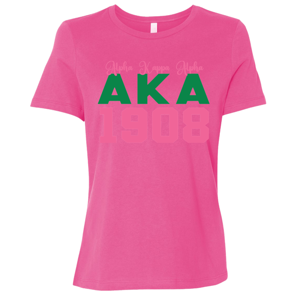 AKA 1908 Ladies' Relaxed Graphic Tee