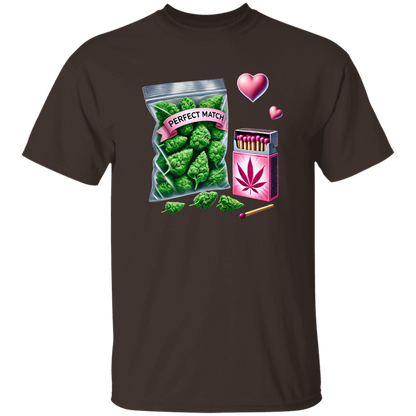 A Perfect Match Men's 5.3 oz. T-Shirt
