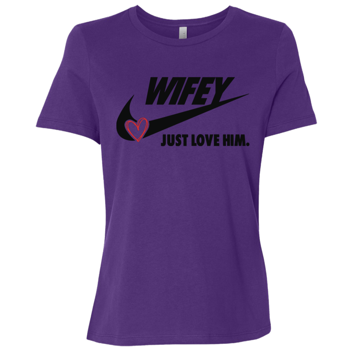 Wifey Just Love Him T-Shirt