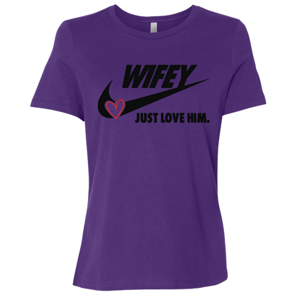 Wifey Just Love Him T-Shirt