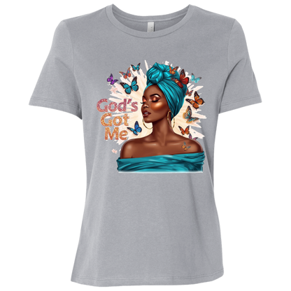 God's Got Me Ladies Relaxed Jersey Short-Sleeve T-Shirt