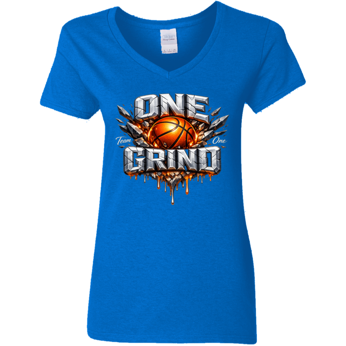 One Grind V-Neck T-Shirt