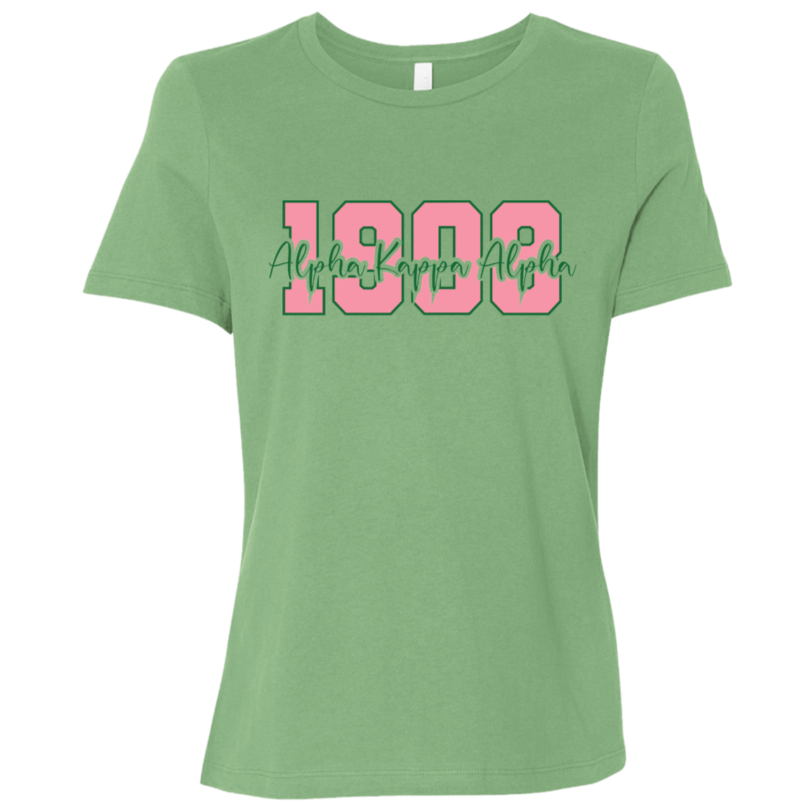 1908 Alpha Kappa Alpha Ladies' Relaxed Graphic Tee