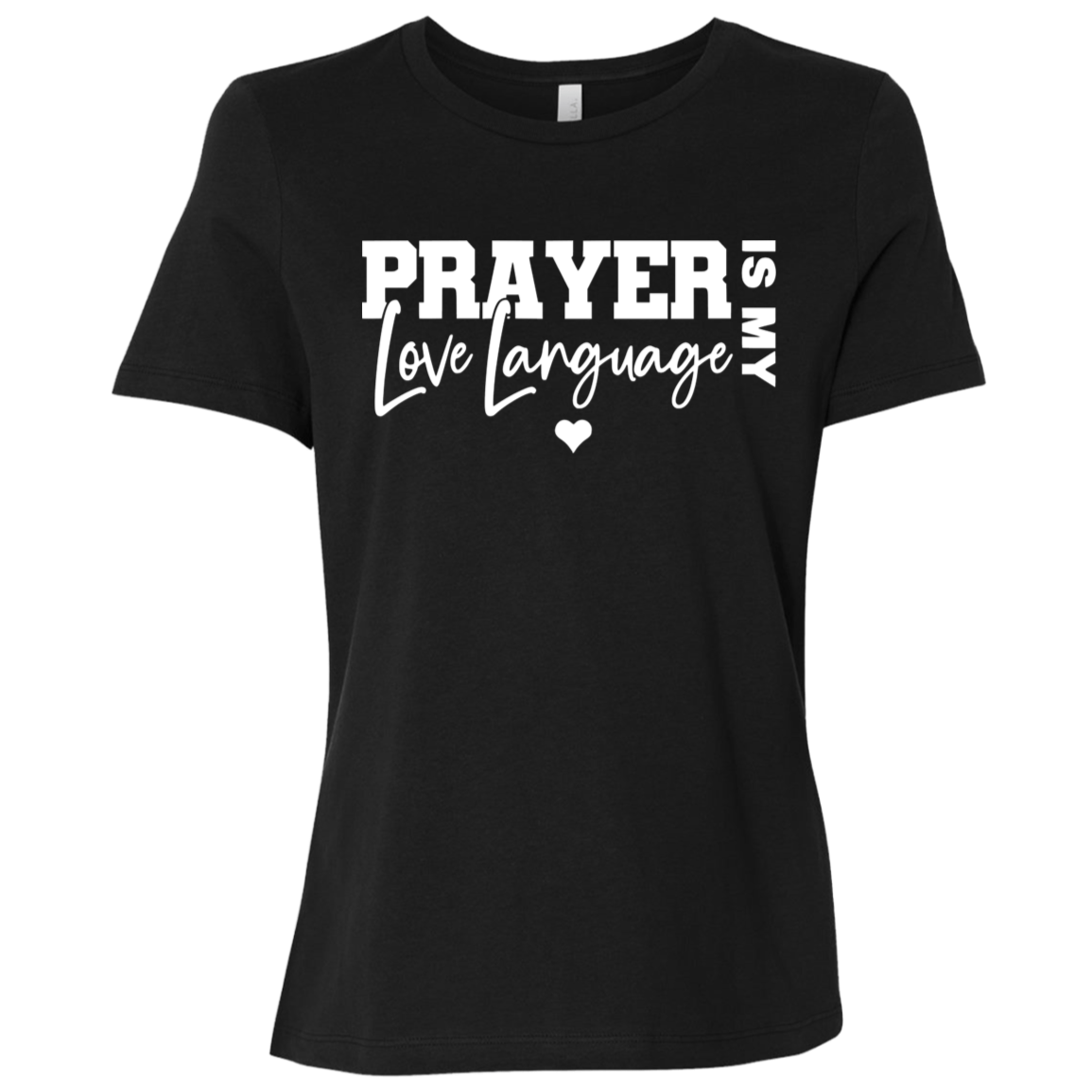 Prayer Is My Love Language Relaxed Jersey T-Shirt