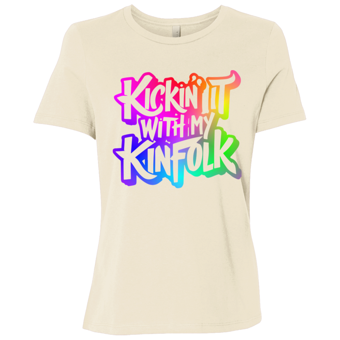 Kickin It With My Kinfolk | Women's Relaxed Fit Tee