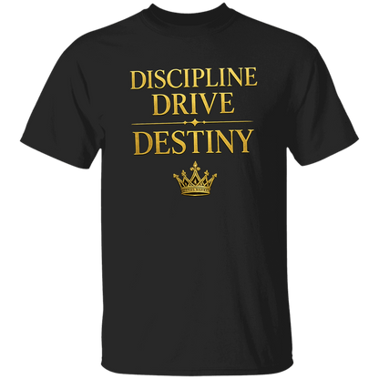 Discipline, Drive, Destiny Men's Heavyweight Graphic Tee