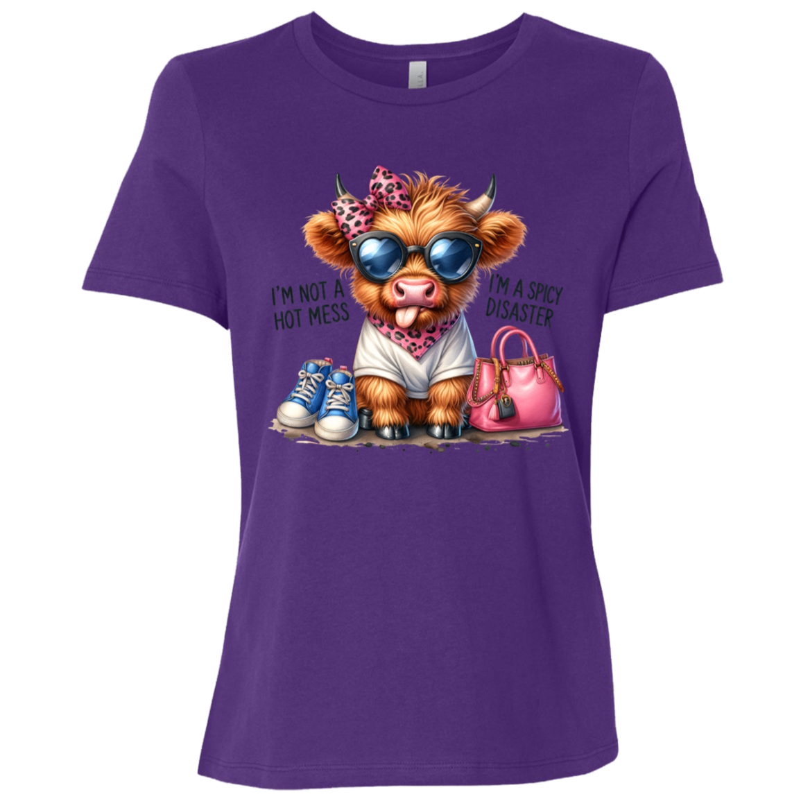 I'm Not a Hot Mess, I'm a Spicy Disaster | Women's Relaxed Fit Tee
