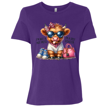 I'm Not a Hot Mess, I'm a Spicy Disaster | Women's Relaxed Fit Tee