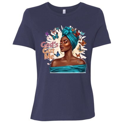 God's Got Me Ladies Relaxed Jersey Short-Sleeve T-Shirt