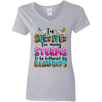 USA Cotton Women's V-Neck T-Shirt: Sustainable, Soft, Stylish