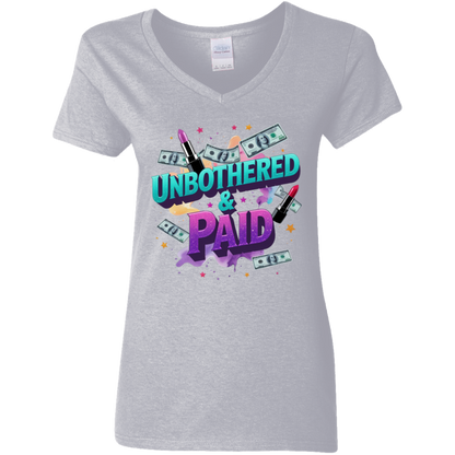 Gildan Ladies' 5.3 oz. V-Neck T-Shirt