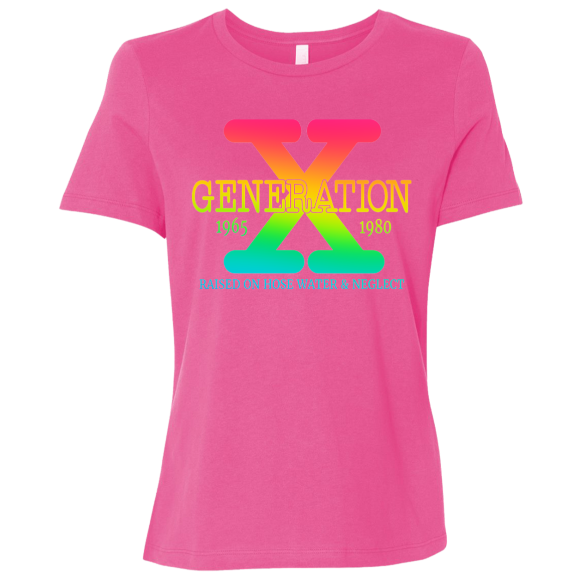 Generation X Ladies' Relaxed Graphic Tee