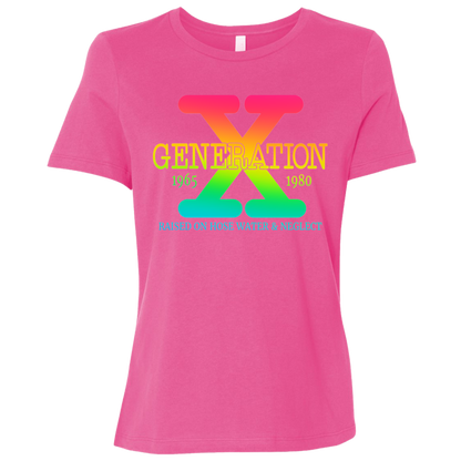 Generation X Ladies' Relaxed Graphic Tee