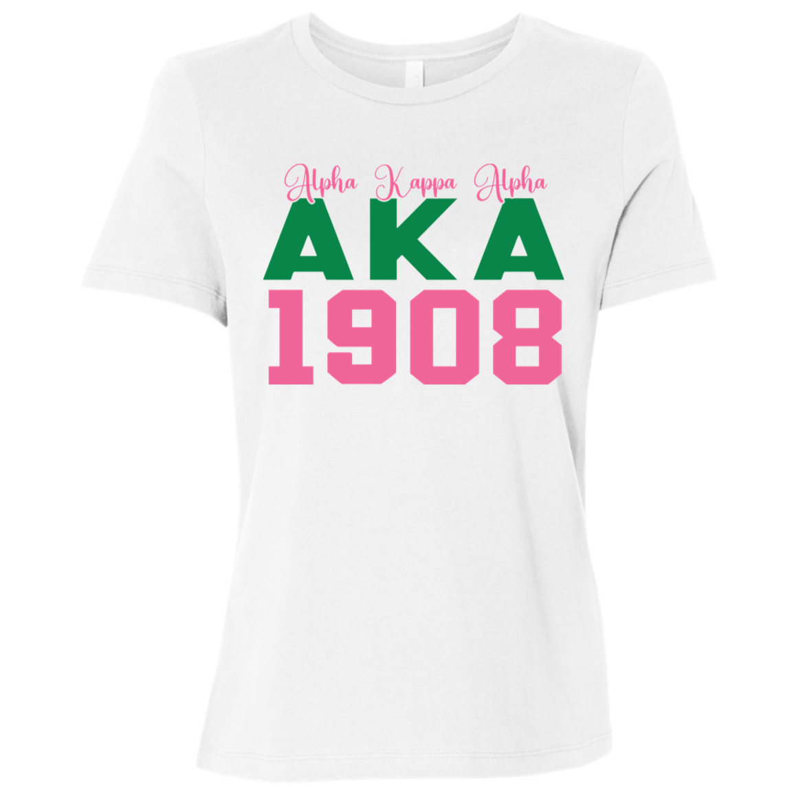 AKA 1908 Ladies' Relaxed Graphic Tee