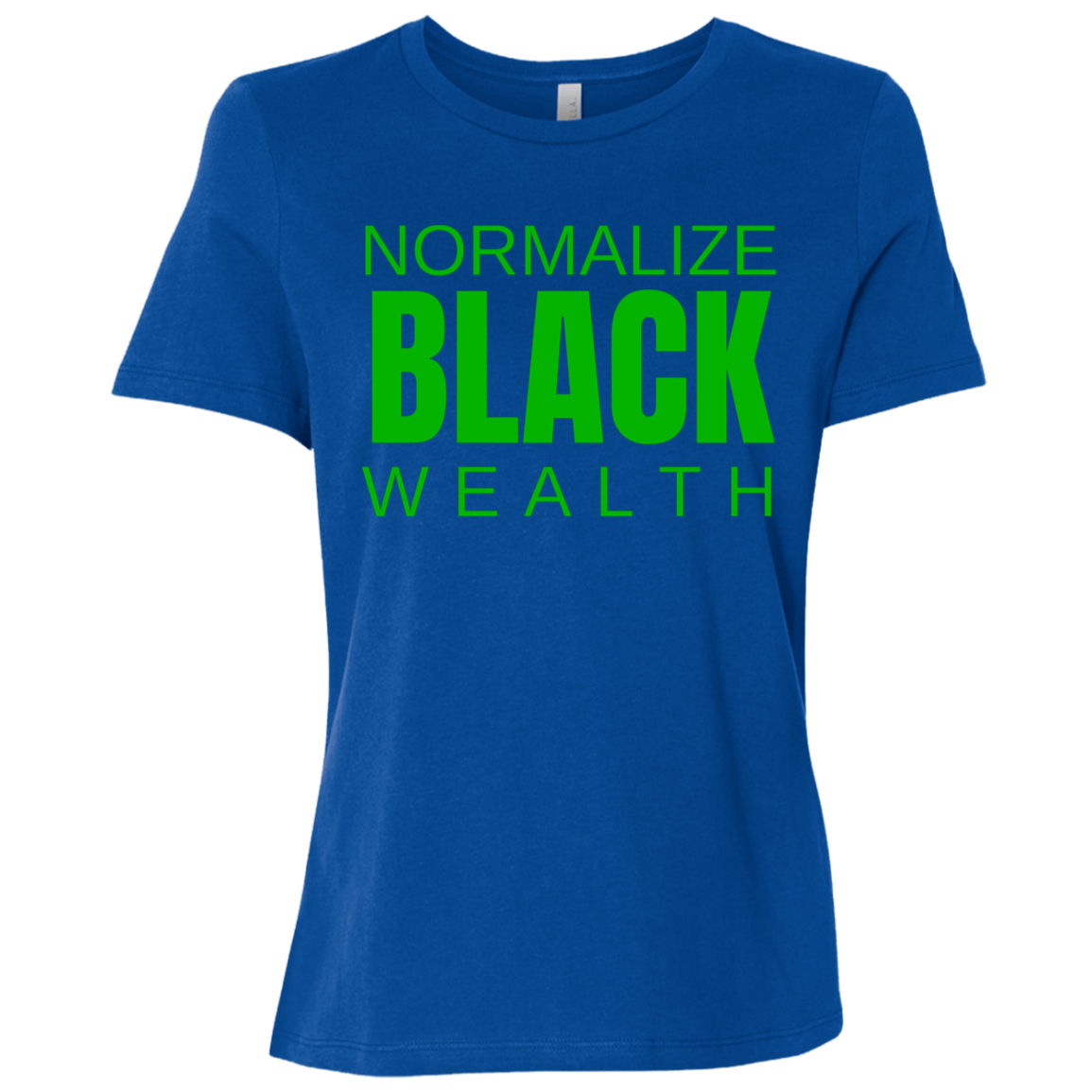 Normalize Black Wealth Tee