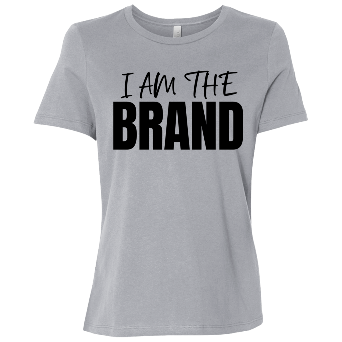 I Am The Brand Ladies Relaxed Jersey Short-Sleeve T-Shirt