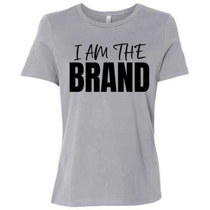 I Am The Brand Ladies Relaxed Jersey Short-Sleeve T-Shirt