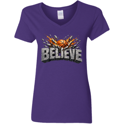 Believe V-Neck T-Shirt