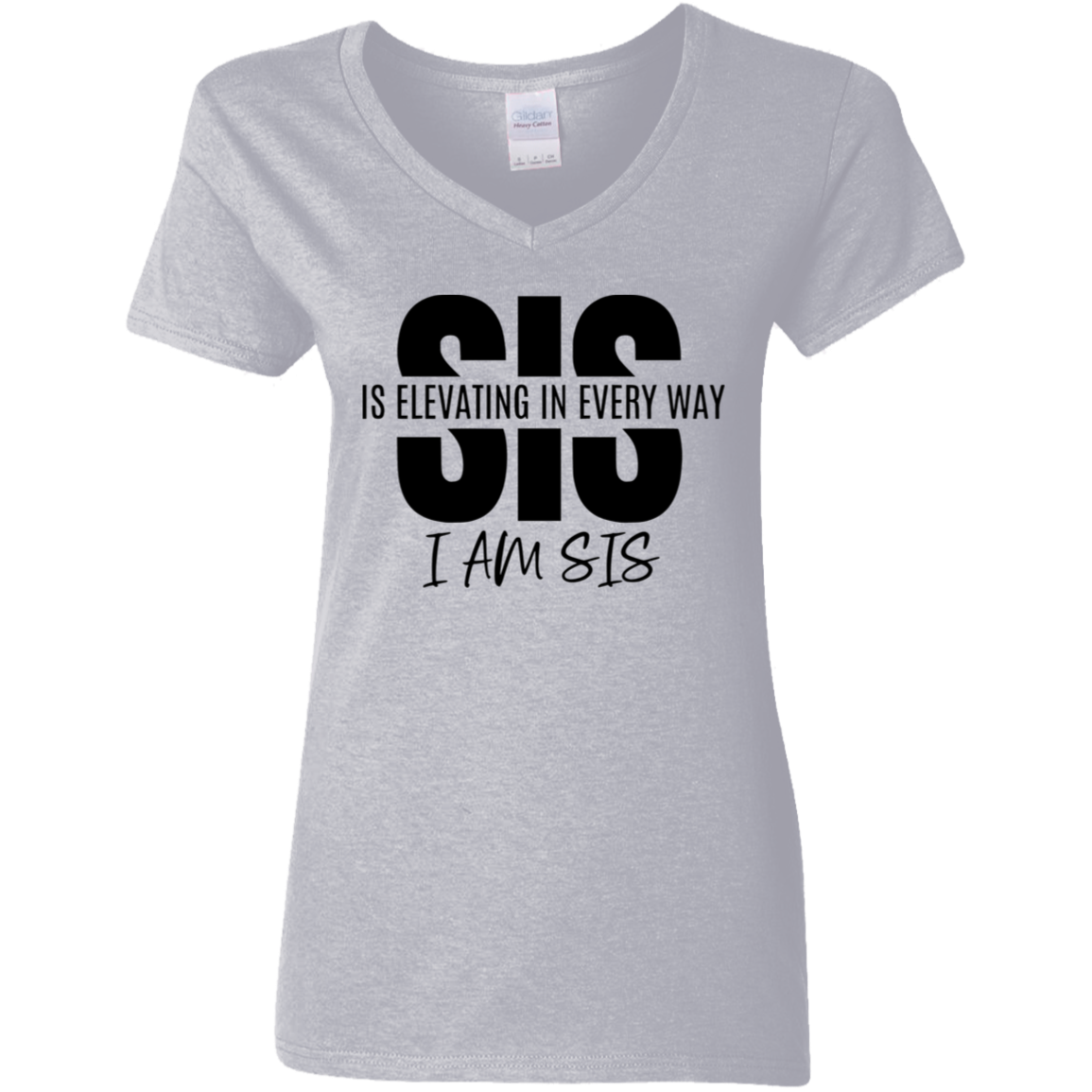 Sis Is Elevating | Women's V-Neck Tee