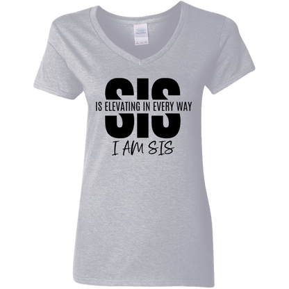 Sis Is Elevating | Women's V-Neck Tee