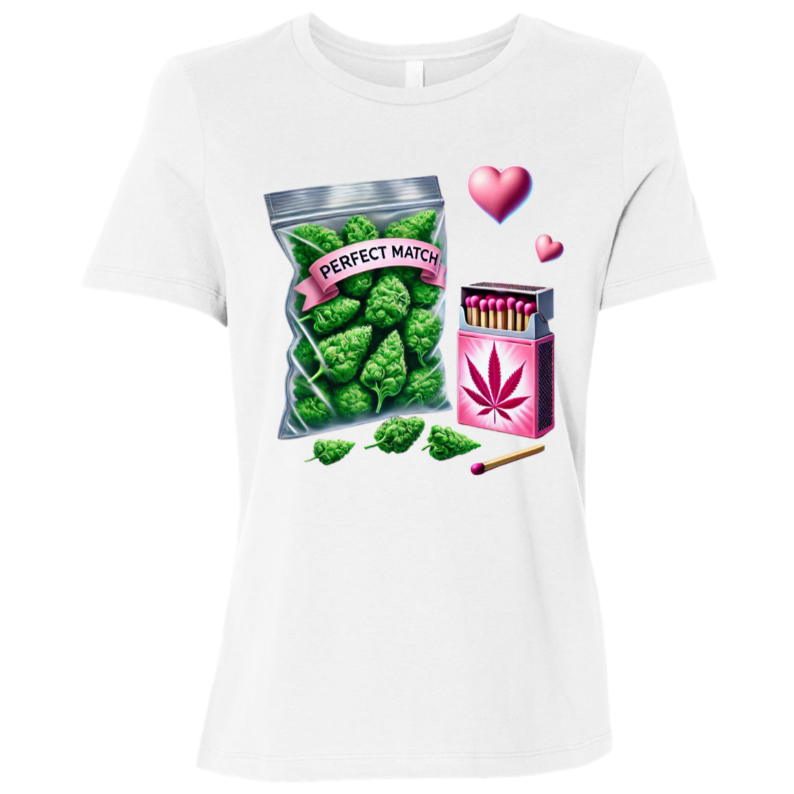 Perfect Match Ladies Relaxed Jersey Short-Sleeve T-Shirt