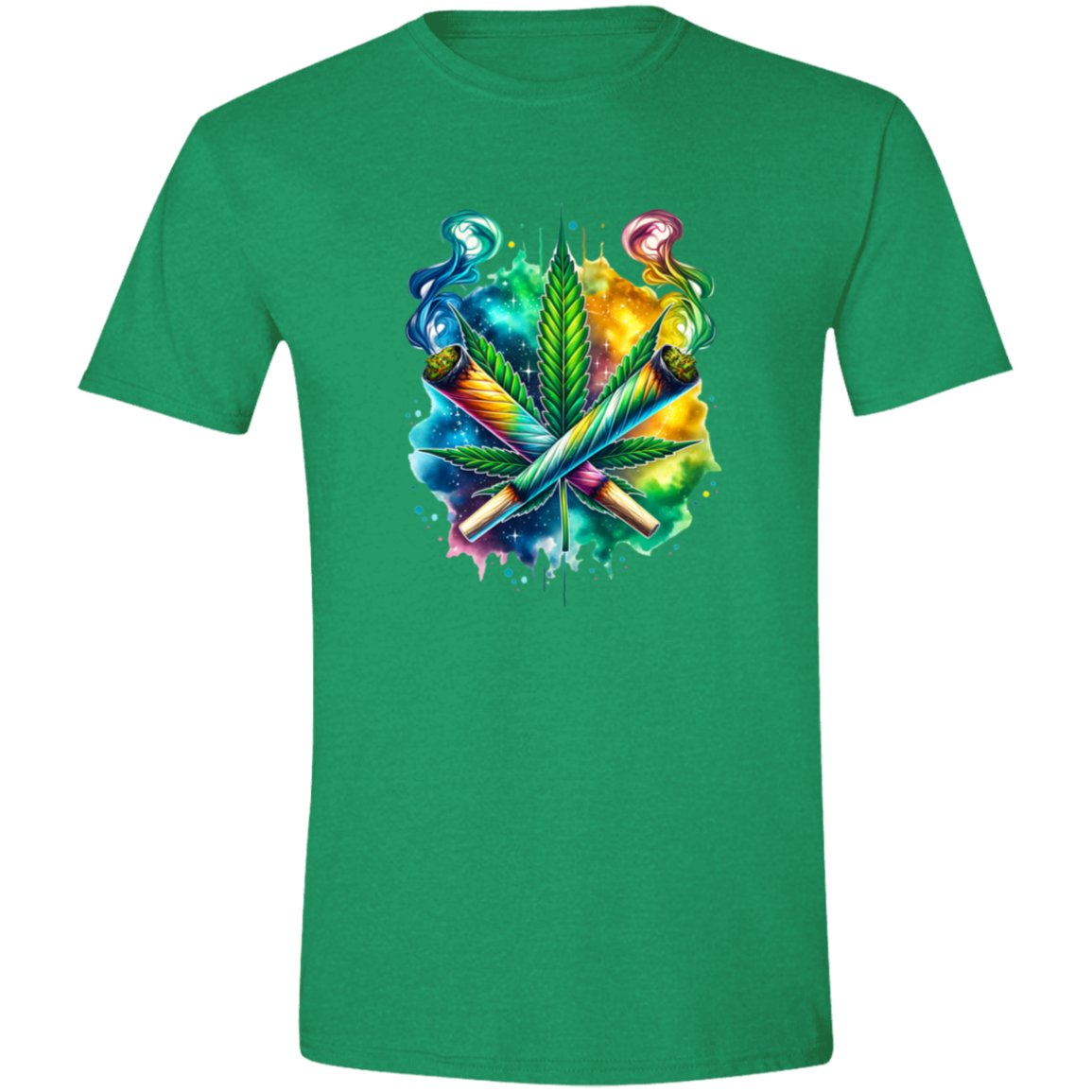 Colorful Bud Men's Softstyle Tee