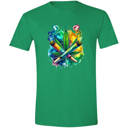 Colorful Bud Men's Softstyle Tee