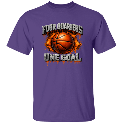 Four Quarters One Goal 5.3 oz T-Shirt