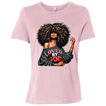 Loved By God Ladies Relaxed Jersey Short-Sleeve T-Shirt