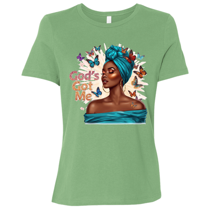God's Got Me Ladies Relaxed Jersey Short-Sleeve T-Shirt