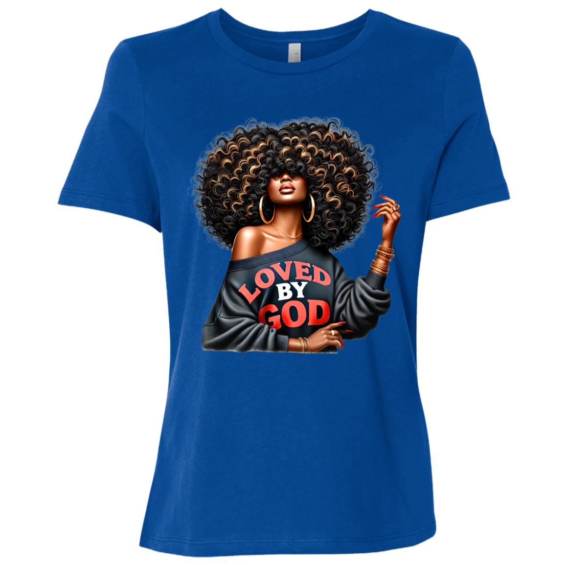 Loved by God Relaxed Jersey Short-Sleeve T-Shirt