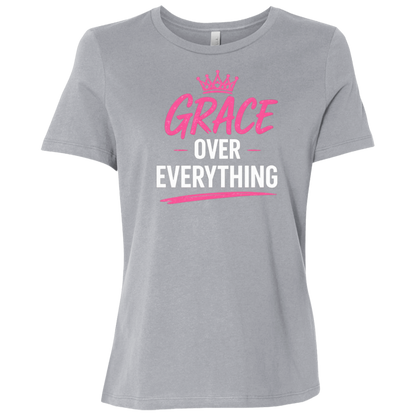 Grace Over Everything Women's Relaxed Fit T-Shirt